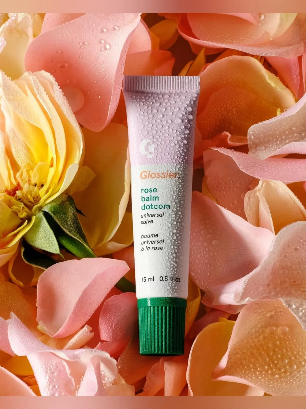 NEW ✅ Glossier Balm Dotcom Trio | Mango, Rose, & Coconut Lip Balm/Salve Set